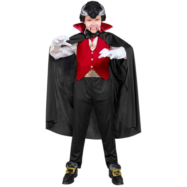 Aristokratisk Vampyr Børnekostume