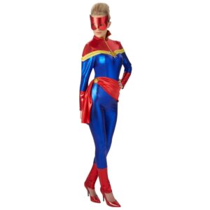 Captain MarvelÂ® Metallisk Kostume