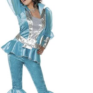 Dancing Queen Kostume Lyseblå