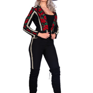 Dia De Los Muertos Mariachi Rose Kostume