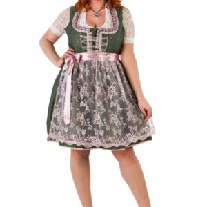 Dirndl Amelia Lyserød
