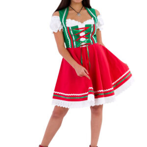 Dirndl Carmen Vermilion