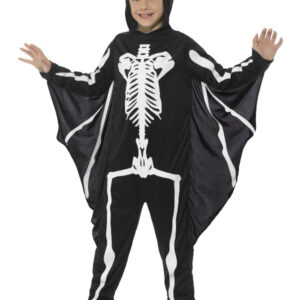 Flagermus Skelet Børnekostume