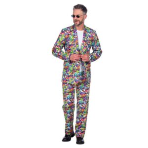 Graffiti Jakkesæt Kostume