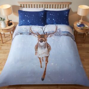 Jule hjort Sengetøj 135 x 200 cm