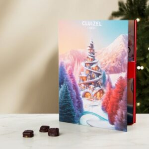 Julekalender med Chokoladetrøfler - Cluizel