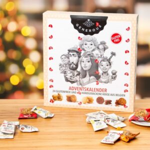 Julekalender med Glutenfri Småkager fra Generous