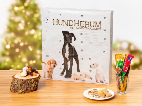 Julekalender med Hundegodis