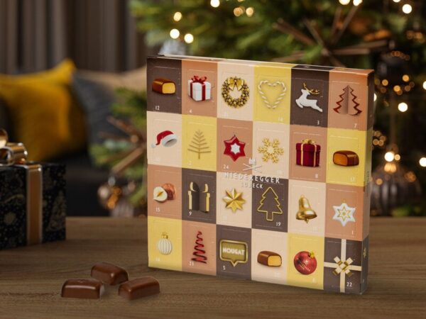 Julekalender med Nougat - Niederegger