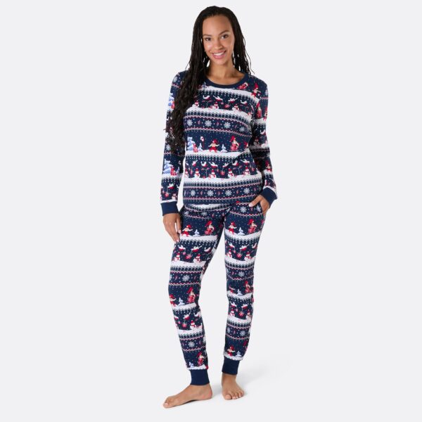 Julelandskab Julepyjamas Dame