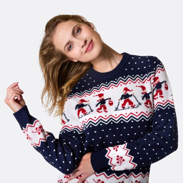 Julelandskab Julesweater Dame