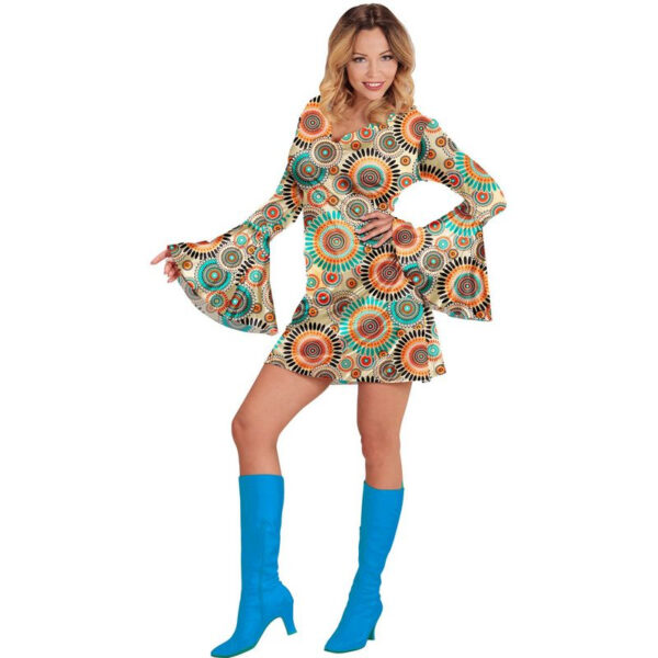 Mønstret 60'er Kjole