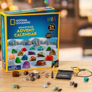 National Geographic Julekalender med Ædelsten