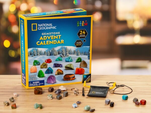 National Geographic Julekalender med Ædelsten