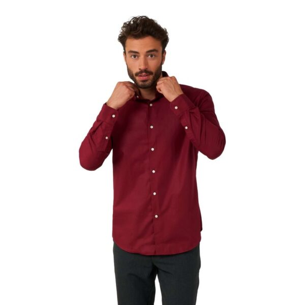 OpposuitsÂ® Blazing Burgundy Skjorte