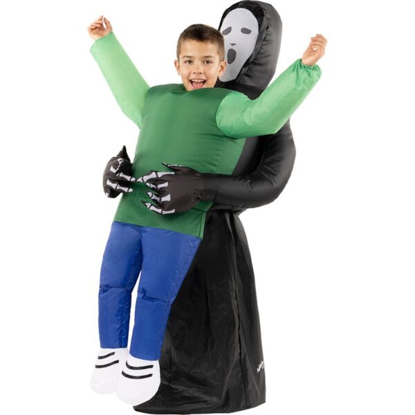 Oppusteligt Carry Me Døden Børnekostume