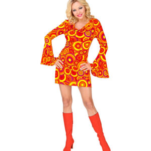 Orange Bobler Diskodarling Kostume