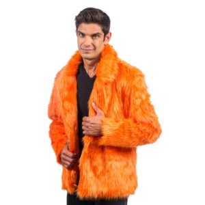 Pelsjakke Orange