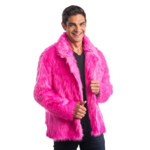 Pelsjakke Pink/Fuchsia