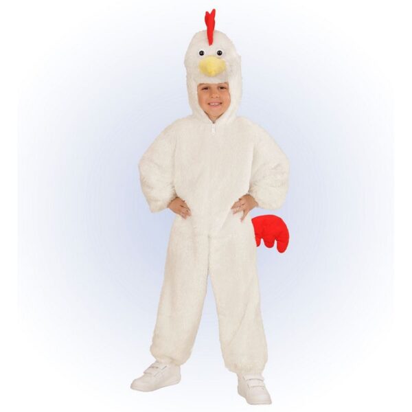 Plysset Kylling Børnekostume