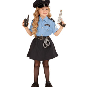 Politipige Børnekostume