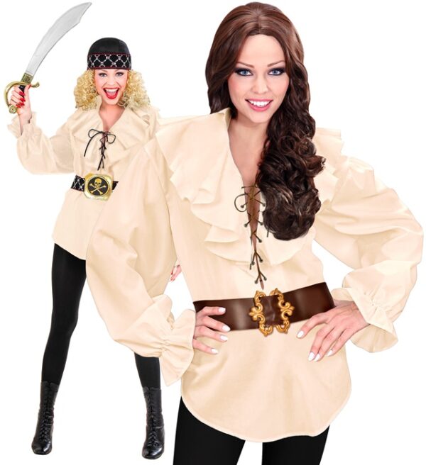 Renæssance Bluse Beige