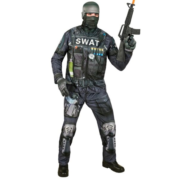 SWAT Kostume Sort/Blå
