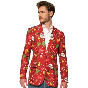 SuitmeisterÂ® Light Up Christmas Icons Blazer