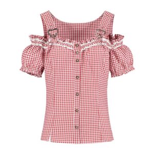 Tyroler Bodice Rød