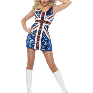 Union Jack Kjole Kostume