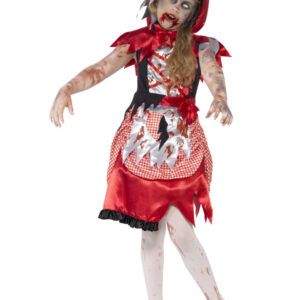 Zombie Rødhætte Børnekostume
