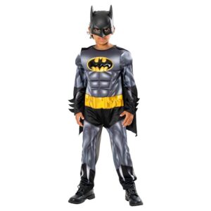 BatmanÂ® Metallisk Børnekostume