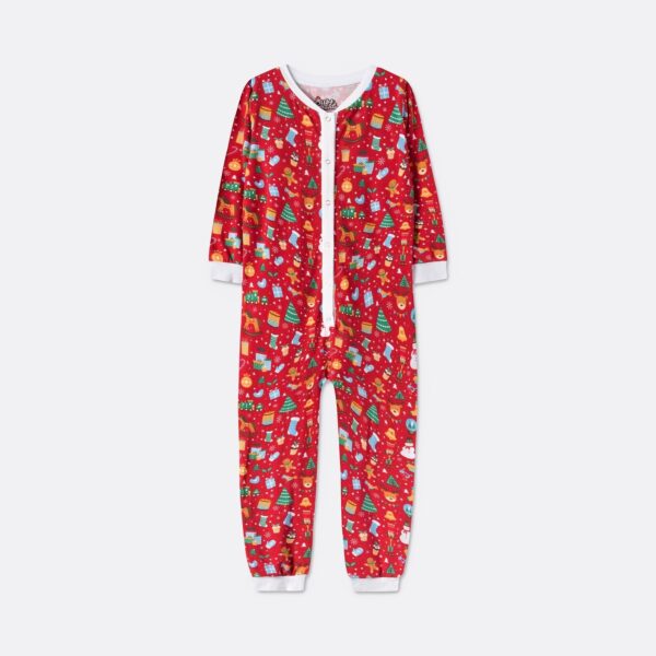 Børn | Juledrøm Rød Heldragt Julepyjamas Børn