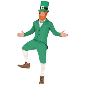Irsk Leprechaun Kostume Grøn