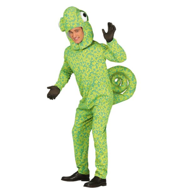 Kamæleon Kostume Grøn