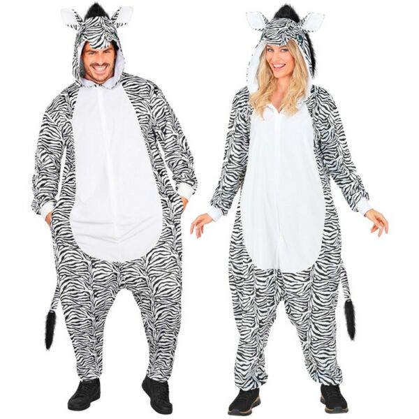 Plys Zebra Kostume