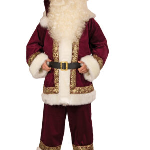 Premium Fløjl Julemandskostume