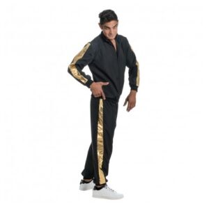 Rapper Kostume Sort/Guld