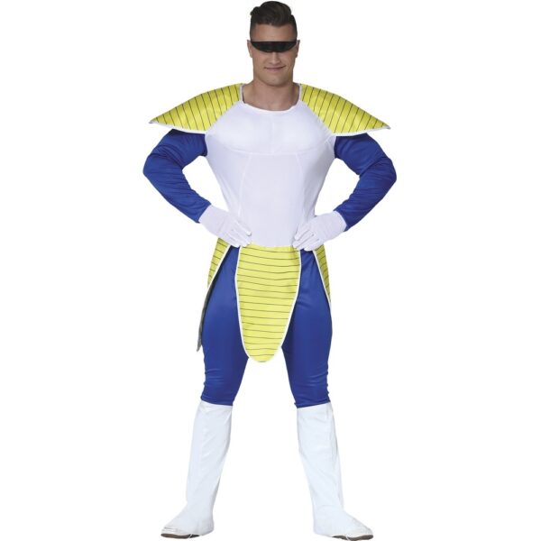 Rum Samurai Kostume Blå