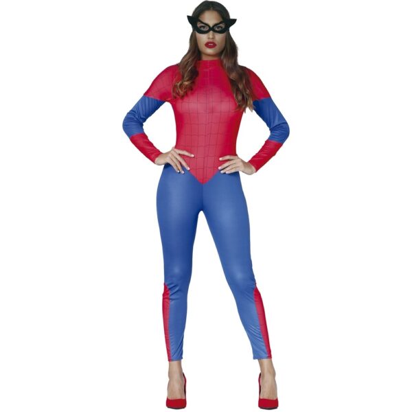 Superheltinde Kostume Rød/Blå